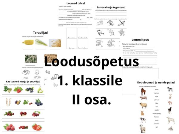 Loodusõpetus 1. klassile II osa